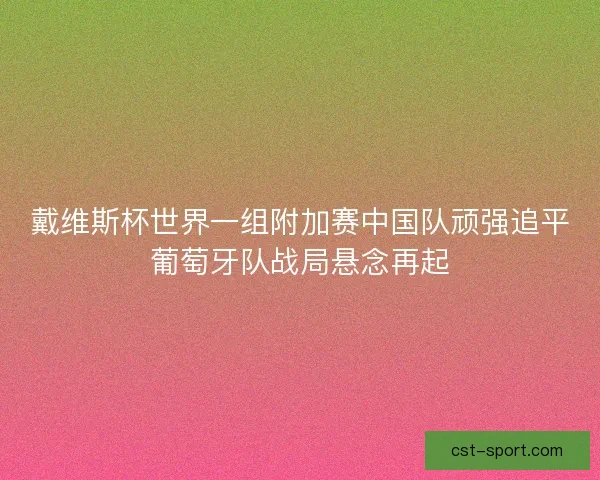 戴维斯杯世界一组附加赛中国队顽强追平葡萄牙队战局悬念再起